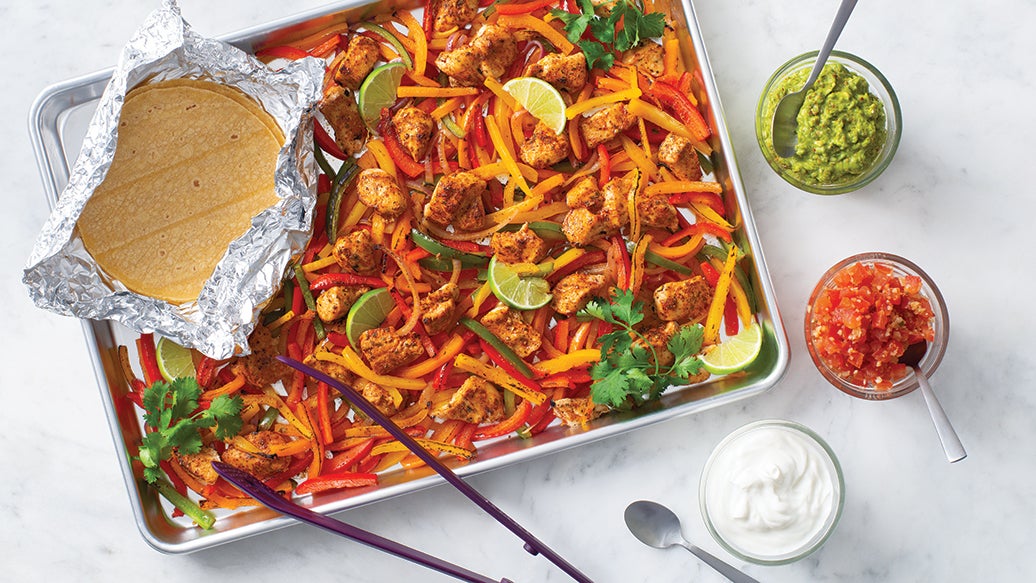 Sheet Pan Fajita Dinner