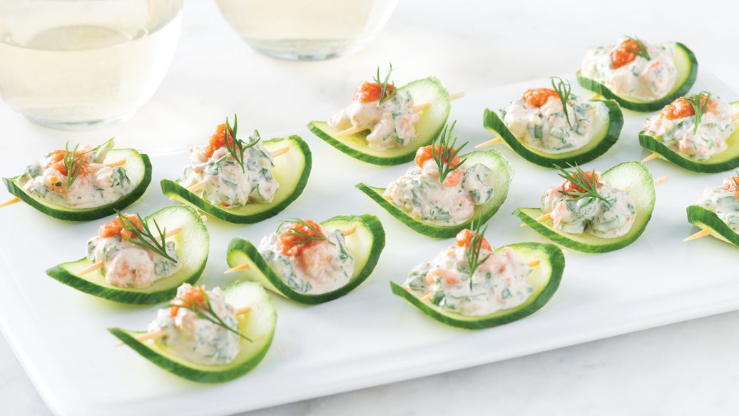 Spinach & Shrimp Cups