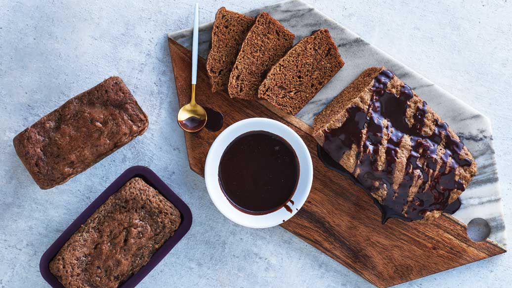 Sweet Banana Bread Mini Loaves