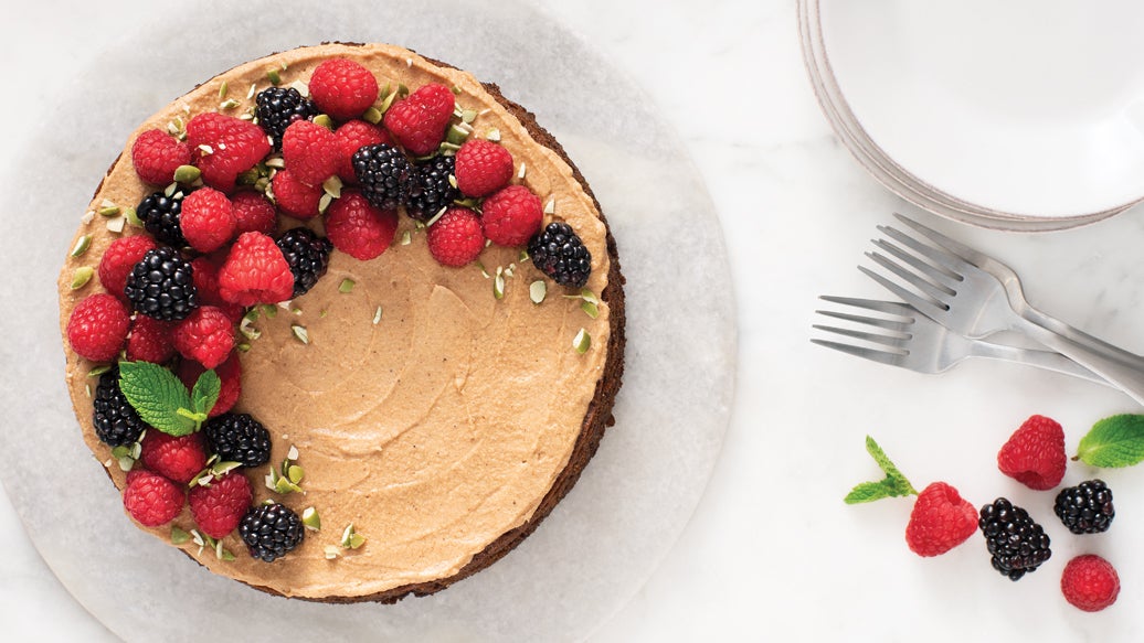 Gingerbread Caramel Cake