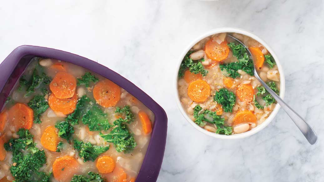 Quick White Bean & Kale Soup