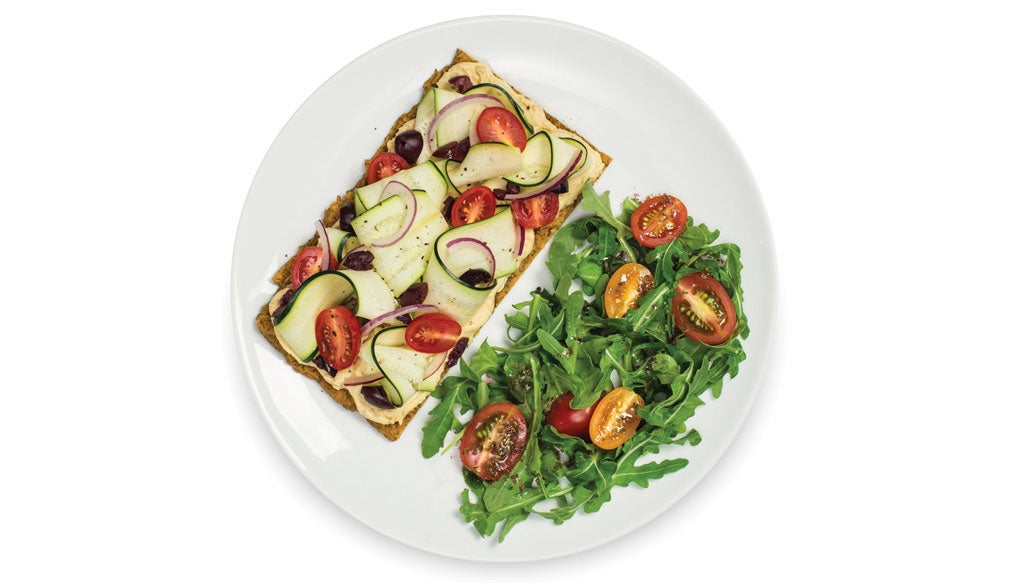 Sheet Pan Falafel Pizza