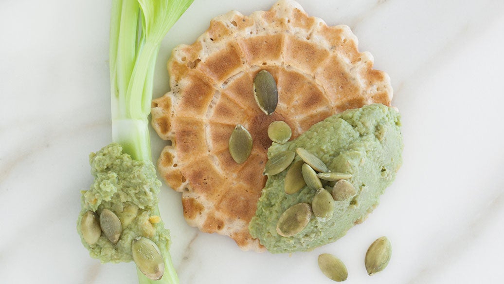 Super Greens Avocado Hummus