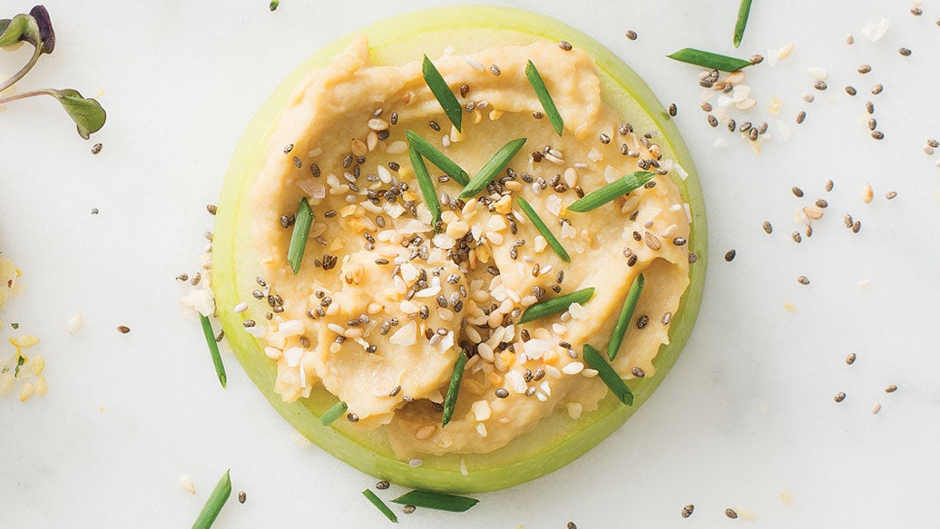 Everything Bagel Savoury Apple Tart