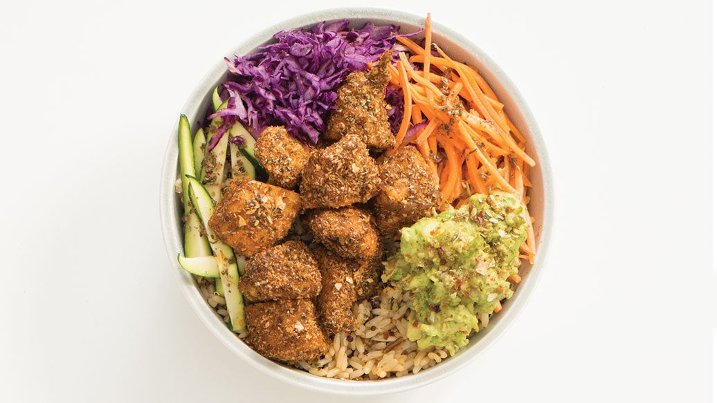 Popcorn Chicken Nourish Bowl