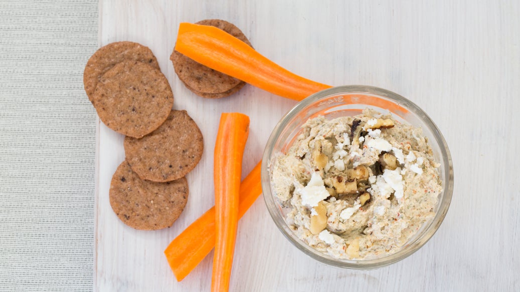 Roasted Red Pepper Feta & Walnut Spread