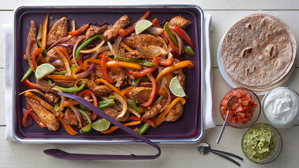 Sheet Pan Easy Fajitas