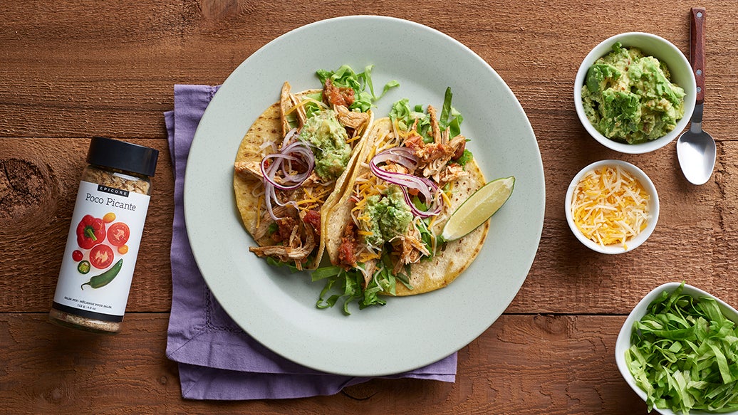 Slow Cooker Salsa Tacos