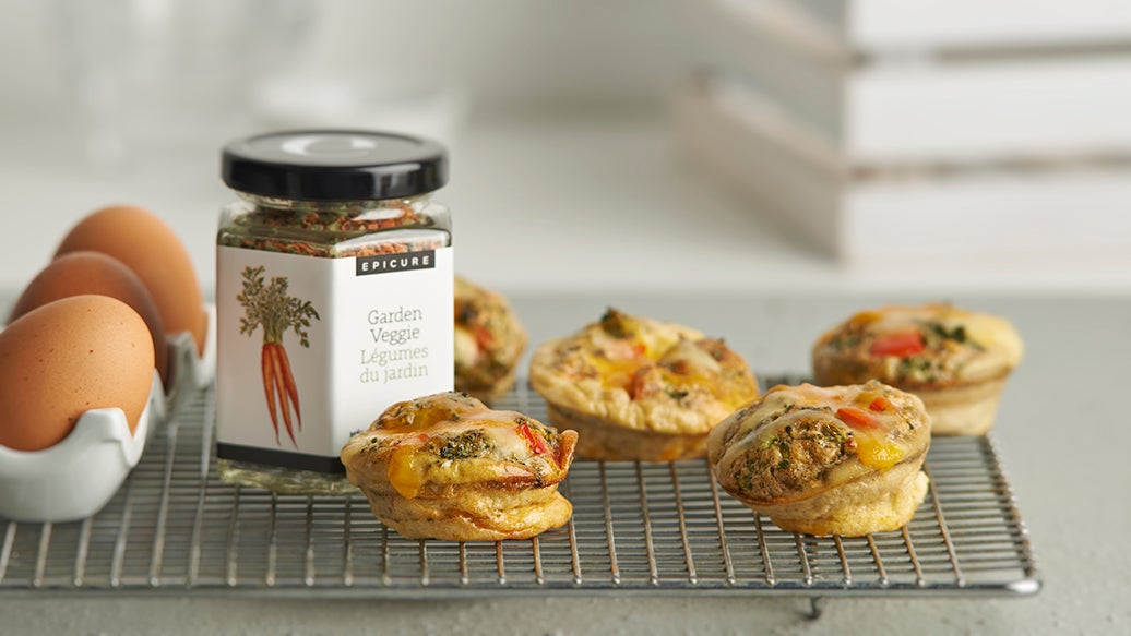 Garden Veggie Crustless Quiche