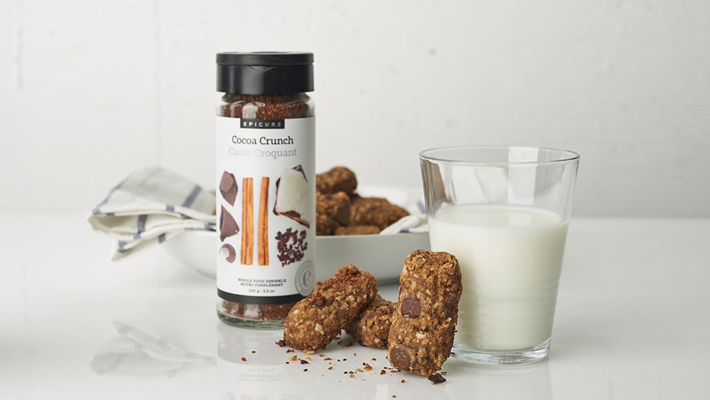 Cocoa Crunch Granola Bars