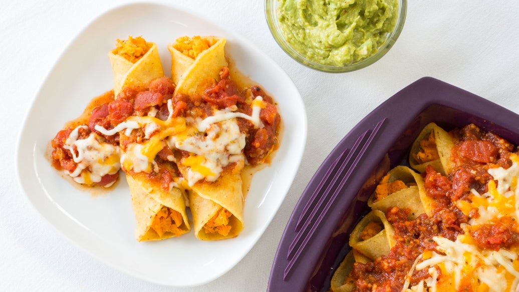 Yam Enchiladas