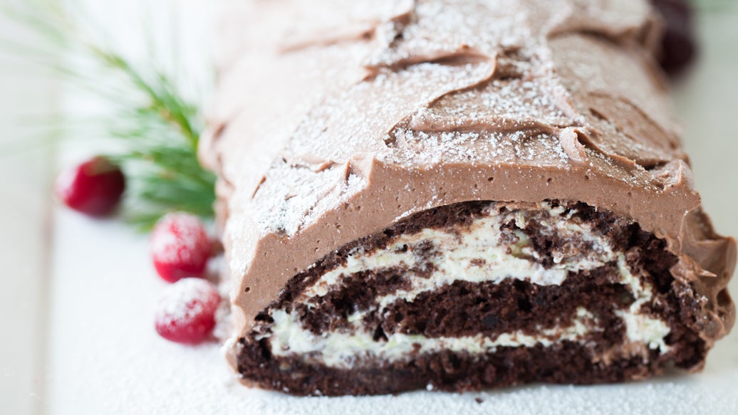 Festive Yule Log