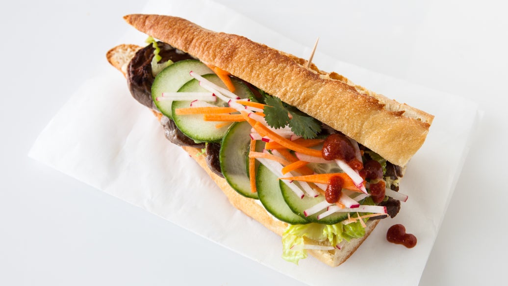 Pork Banh Mi with Chipotle Aioli