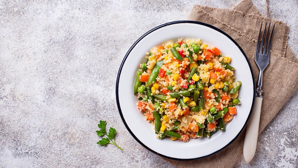 5 Minute Vegetable Couscous