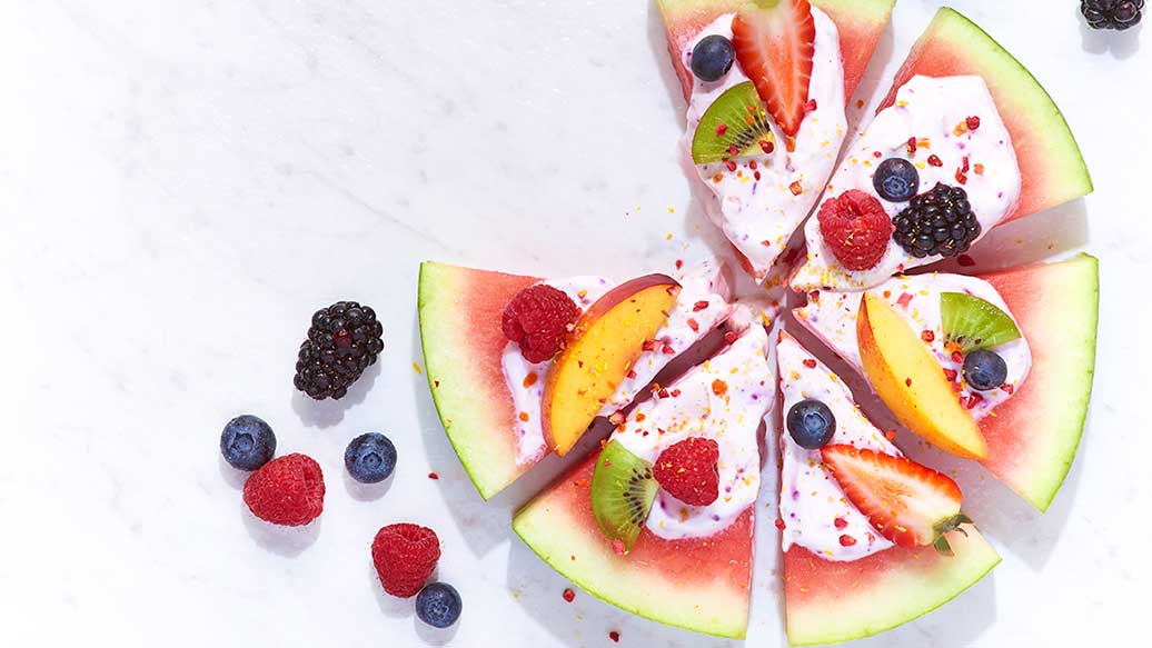 Sweet Watermelon Pizza