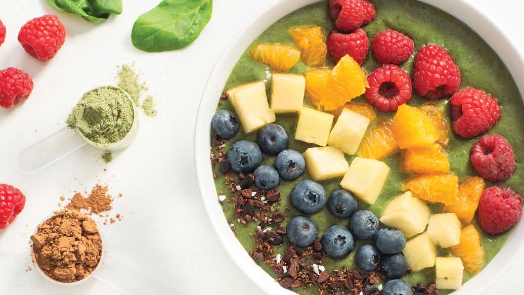 Rainbow Smoothie Bowl