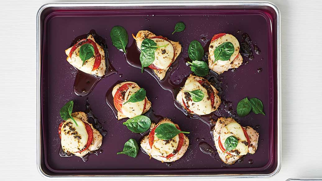 Sheet Pan Caprese Chicken