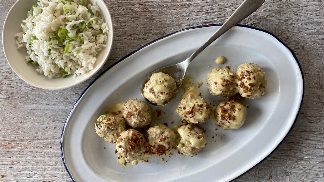 Tuscan Chicken Meatballs