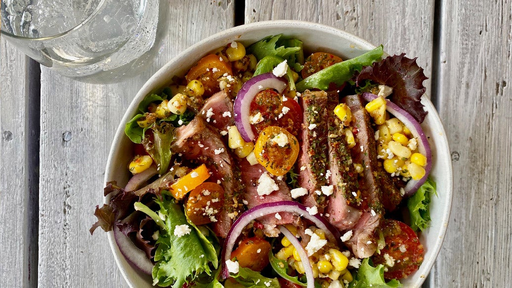 Grilled Steak Salad Bowls