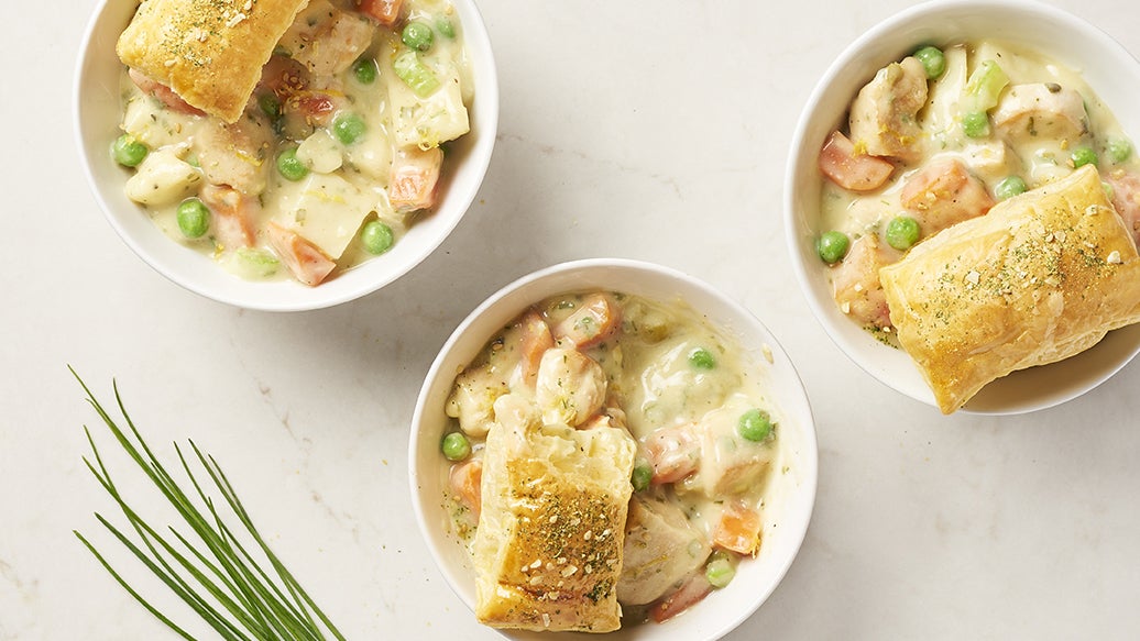 Chicken Stew Pot Pies