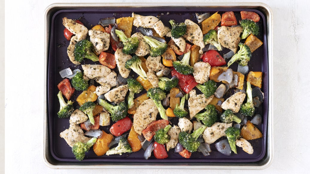 Sheet Pan Ranch Chicken