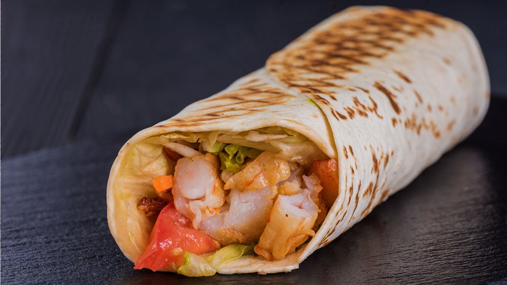 Asian Chicken Stir-fry Wraps