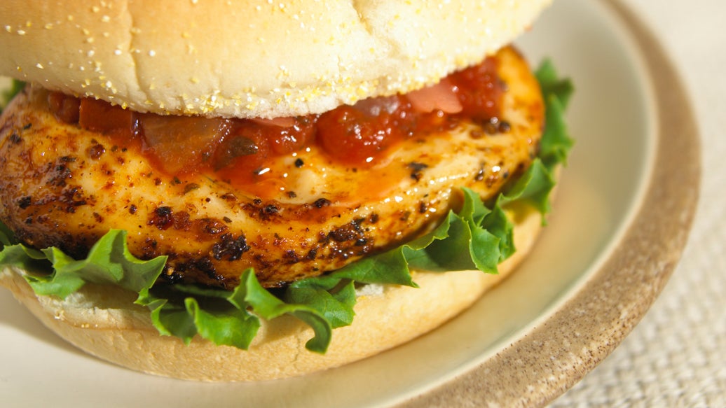 Balsamic-glazed Chicken Breast Sandwiches