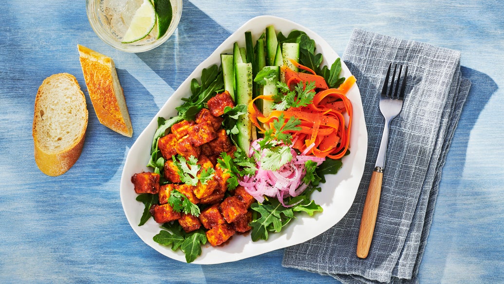 Banh Mi Inspired BBQ Veggie Bowl 