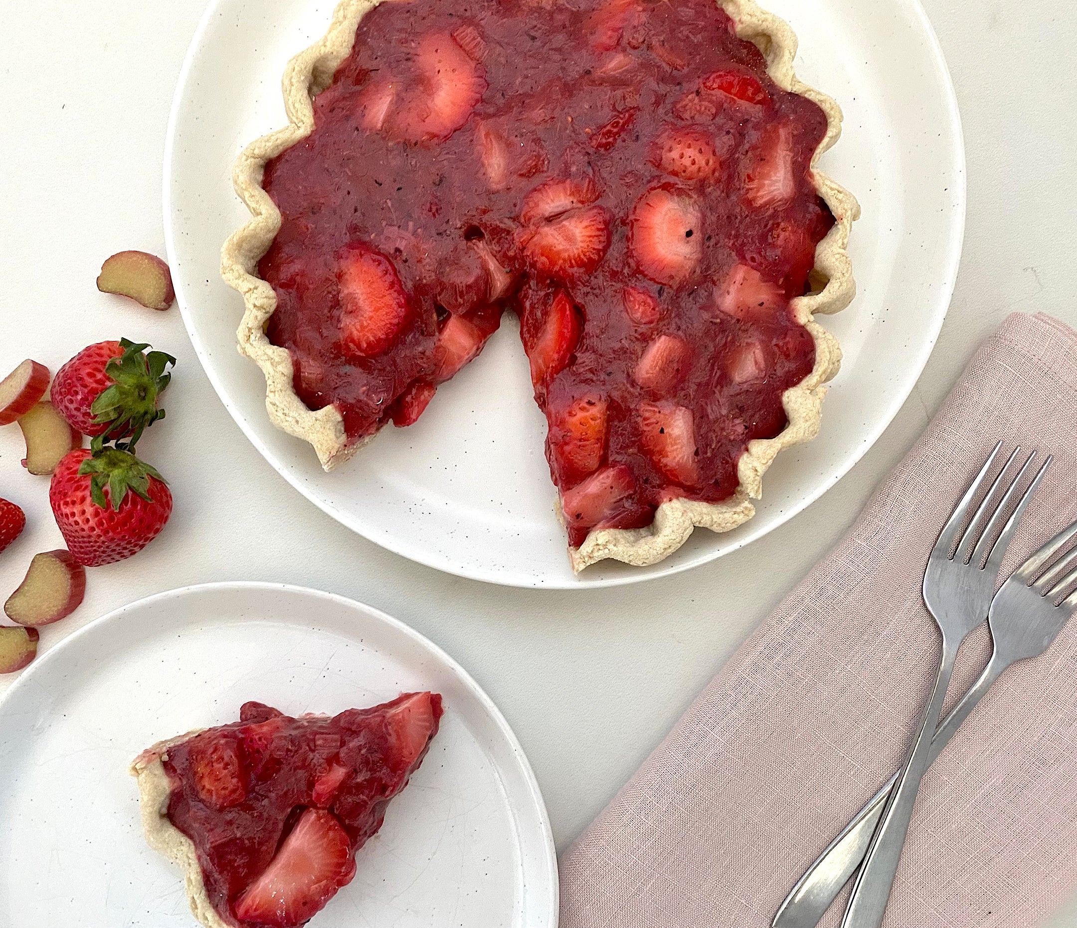Best Strawberry Rhubarb Pie