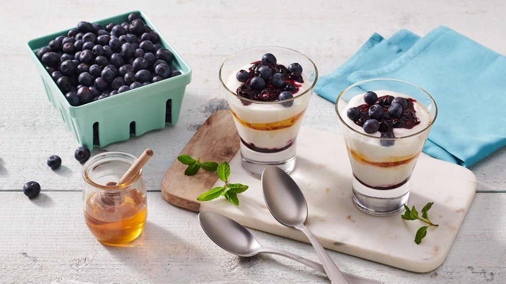 Blueberry Honey Parfait