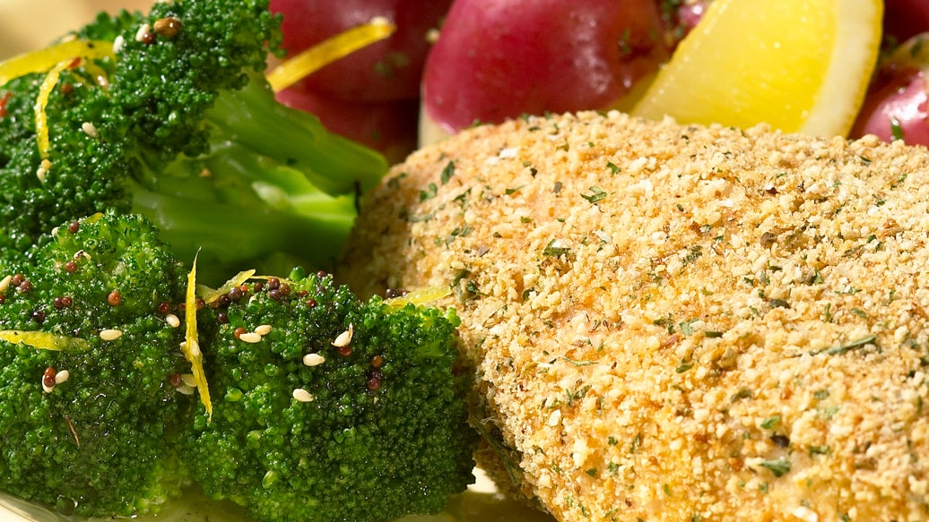 Broccoli with Lemon Butter Sauce