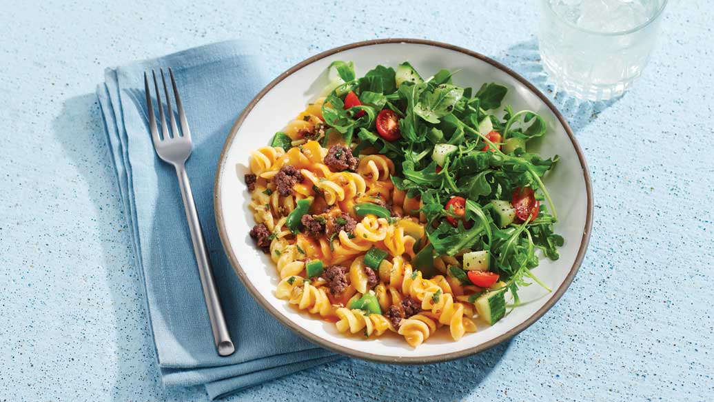 CCB Cheesy Steamer Pasta