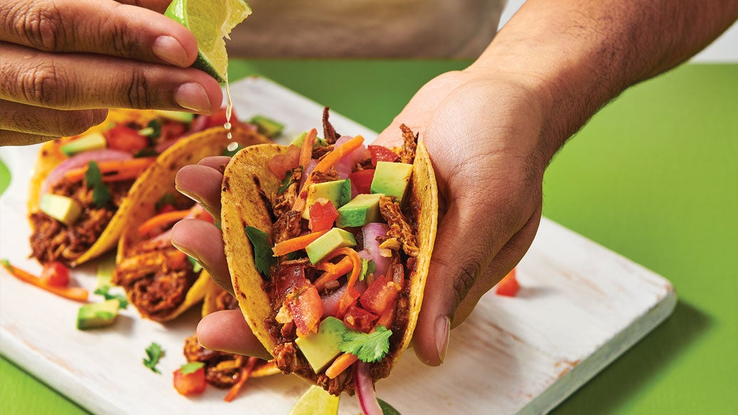 Chicken Barbacoa Tacos