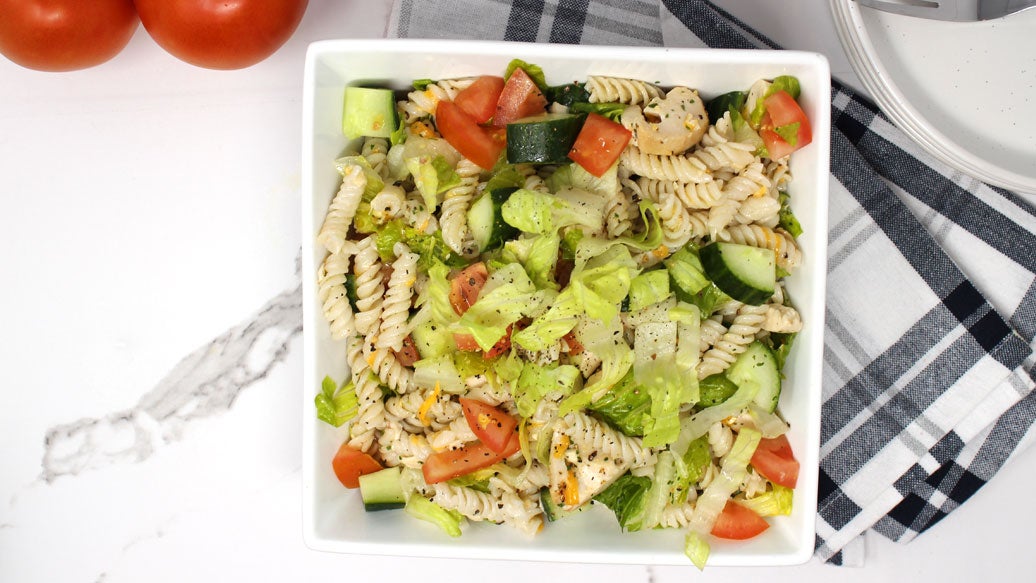 Chicken Caesar Pasta Salad