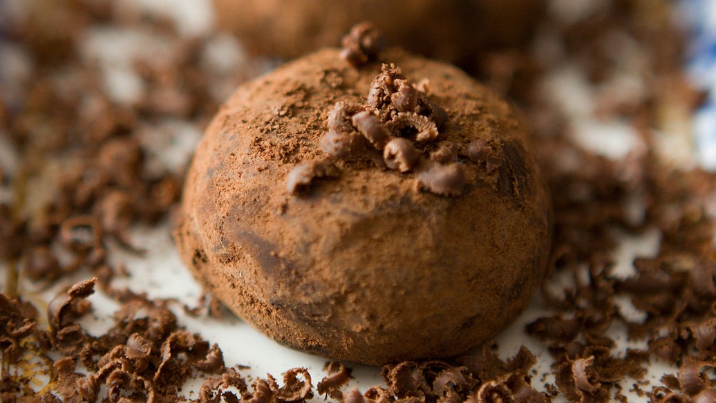 Chocolate Cranberry Truffles