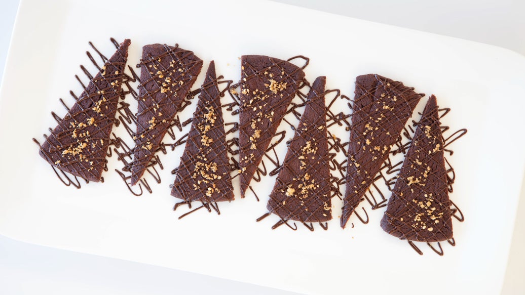 Chocolate Dukkah Shortbreads