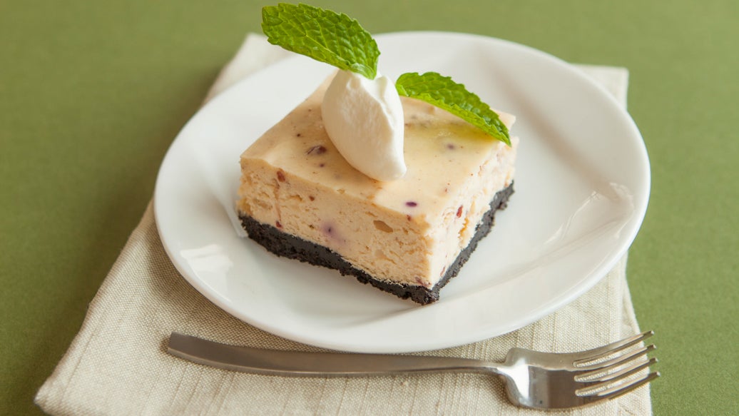 Cran & Apple Cinnamon Cheesecake Squares