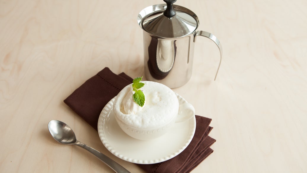 Frothy Vanilla Milk Steamer