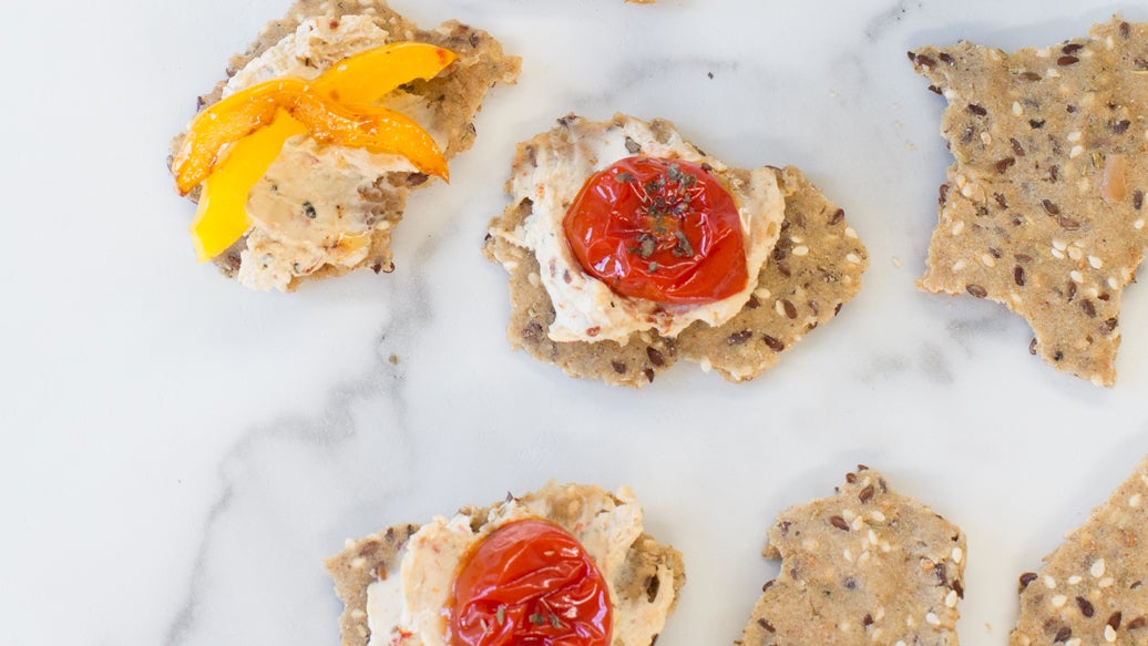 Gluten-Free Rosemary Crackers