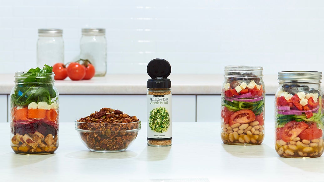 Greek Style Salad To-Go