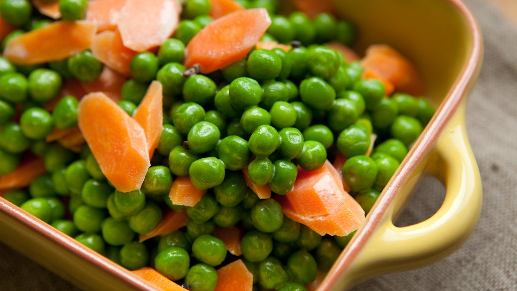 Green Peas and Carrots with Cardamom