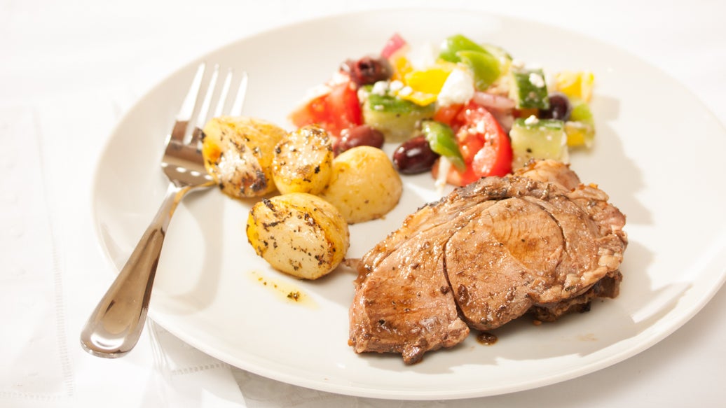 Grilled Greek Lamb