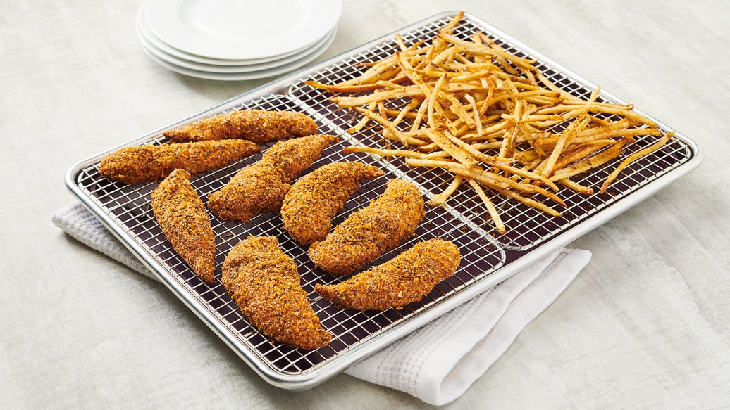 Grown Up Chicken Strips & Matchstick Fries