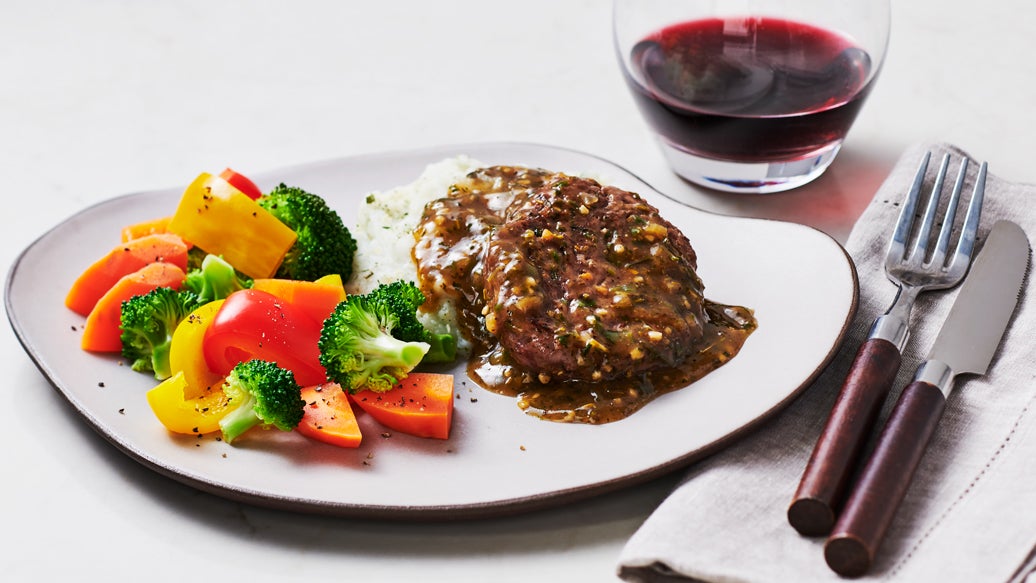 Hamburger Steaks with Gravy