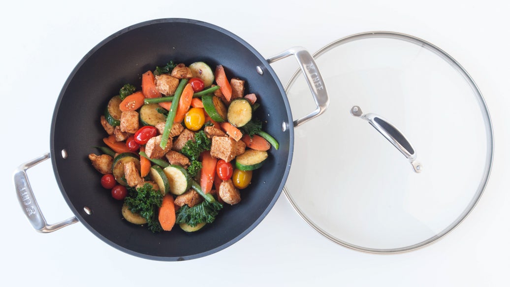 Harissa Chicken Vegetable Stir-fry