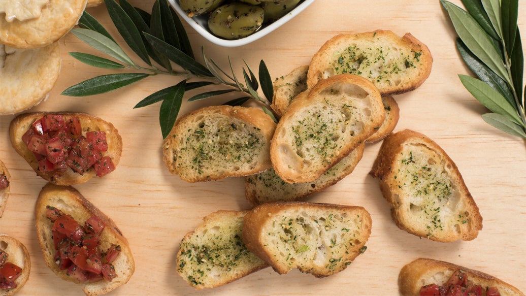 Herb & Garlic Crostini