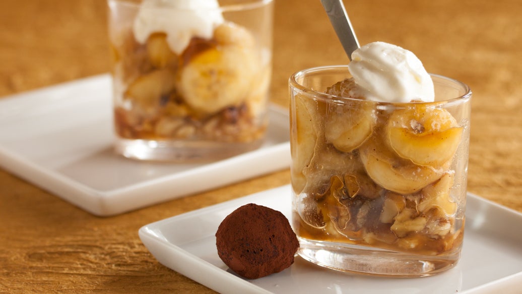 Hot Buttered Bananas for Verrines