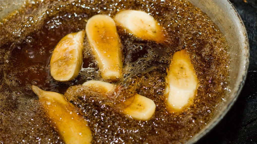 Hot Buttered Bananas