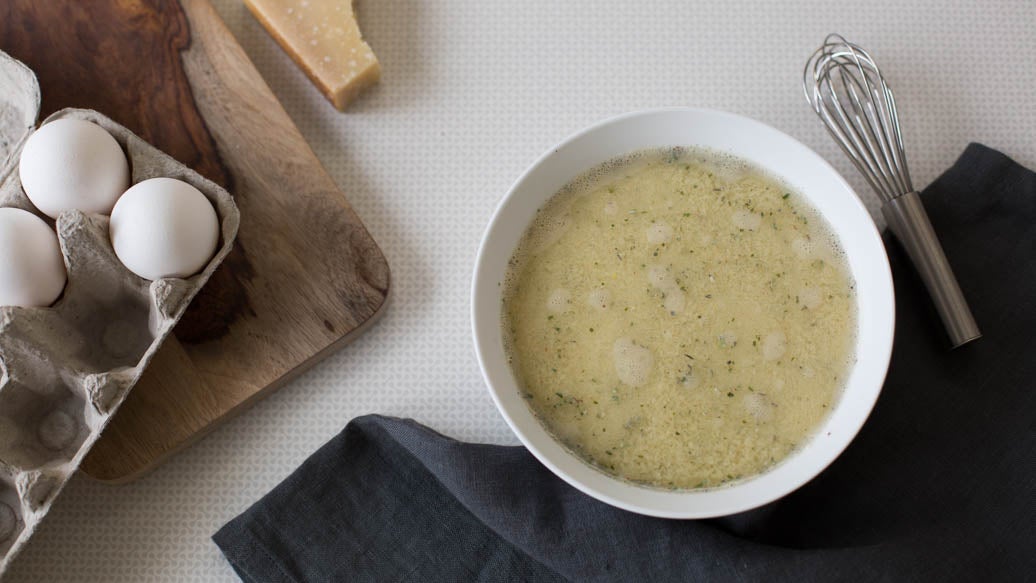 Italian Egg Drop Soup (Stracciatella)