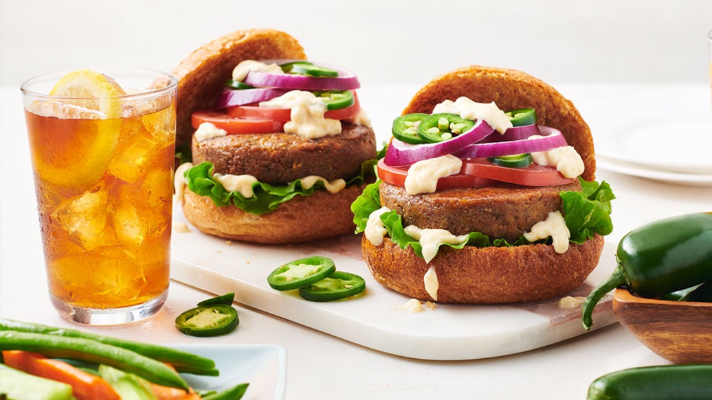 Jalapeño Veggie Burger